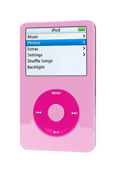 pink ipod minis