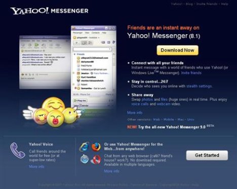 Yahoo IM gets new media features