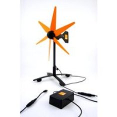 Orange harnesses wind to power charger