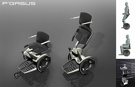 Le fauteuil roulant Pegasus a l'air révolutionnaire