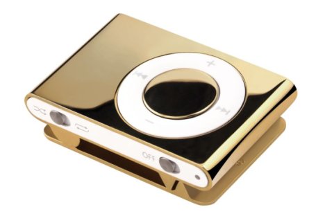 iPod Shuffle touched by Midas
