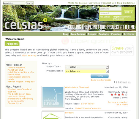 Celsias: Website for Fighting Global Warming 