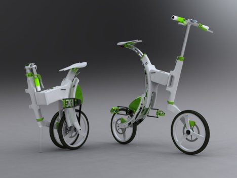 Concept Electric Folding Bike
