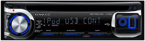 JVC I-K50 In-car CD Player