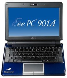 Asus Eee PC 901A Now In Azure Blue