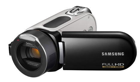 Samsung HMX-H100 full-HD camcorder 
