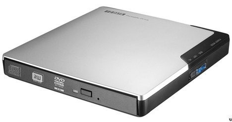 New Ultra-Slim DVD Burner at I-O Data (DVRP-U8XLE2)