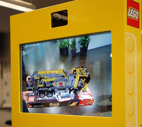 Lego Digital Box Kiosk Uses Augmented Reality in Retail Stores