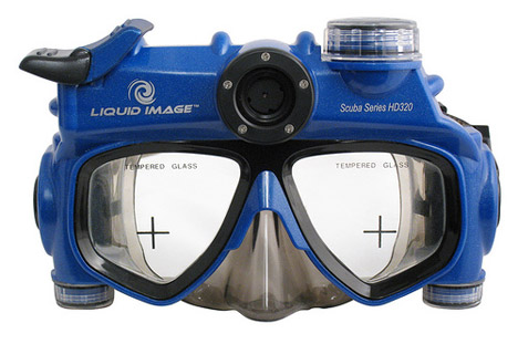 Liquid Image Scuba Mask HD320: 720P video @ 115 feet 