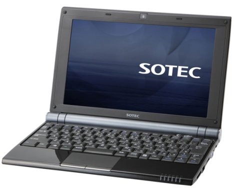 Sotec C102 Netbook Rolls On