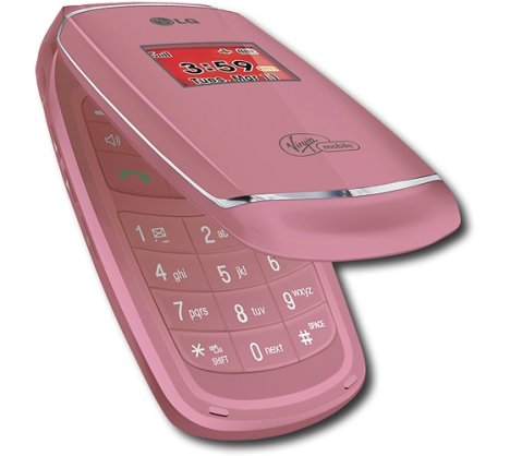 Virgin Mobile Offers LG Flare In Pink