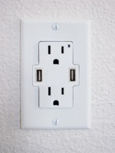 USB Wall Charger With Plug Points