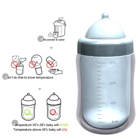 Baby Bottle Knows When It Is Just Right