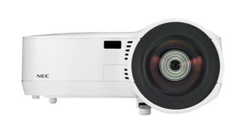 NEC Unleashes Two New Short Throw Projectors