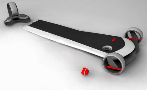 Pumpboard Futuristic Skateboard