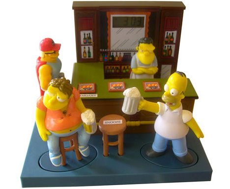 Tavern Talking Alarm Clock From Simpsons Series