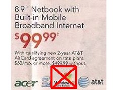 AT&T To Offer $99 Netbook 