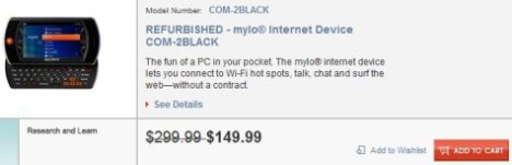 Sony Mylo 2 Going Cheap