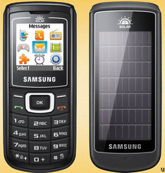 Samsung launches E1107 Solar Crest phone
