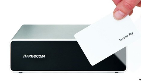 Freecom launches keycard-lockable hard drive secure