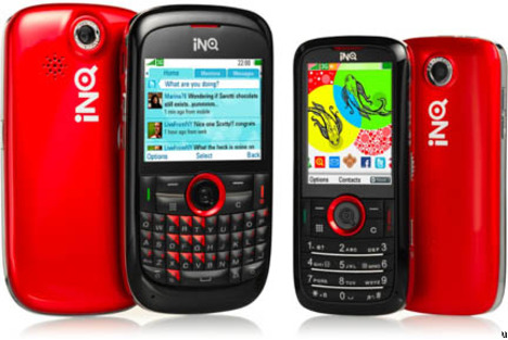 INQ launches Chat and Mini 3G Social Mobiles