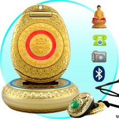 Golden Buddha cellphone 