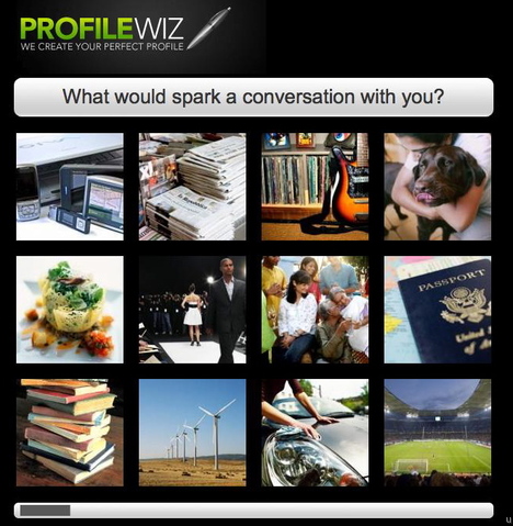 dating profile writing. ProfileWiz: Automated Profile Writing for Online Dating