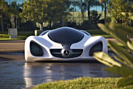 Grow A Mercedes Biome Concept Car