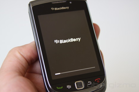 comment demarrer blackberry
