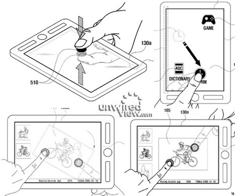 Samsung dual touchscreen tablet concept