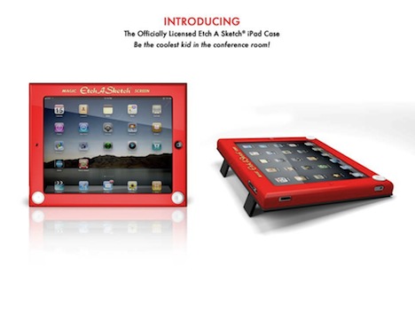 Etch A Sketch iPad Case Brings Old World Nostalgia to New World Tech