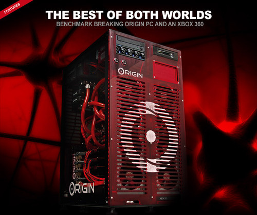 Liquid cooled PC/Xbox 360 Slim Hybrid appearing at CES 2011 Liquid cooled PC/Xbox 360 Slim Hybrid appearing at CES 2011