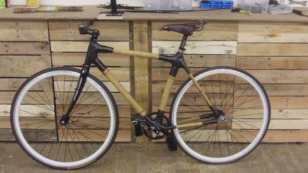 Bamboo bike makes cycling even greener Bamboo bike makes cycling even greener