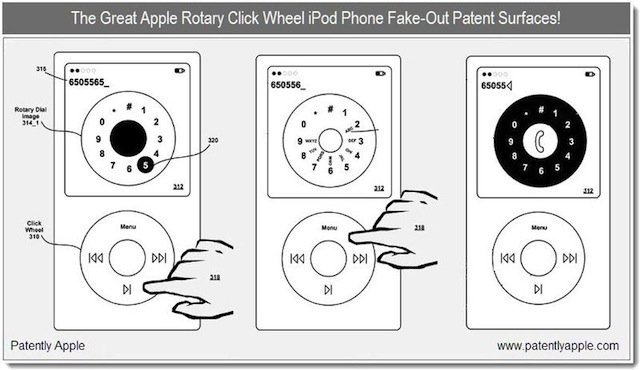 Apple wins patent for its rotary dialing interface Apple wins patent for its rotary dialing interface