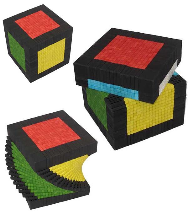 Insane 17x17x17 Rubiks Cube