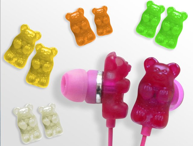 Gummy Bear earphones Gummy Bear earphones