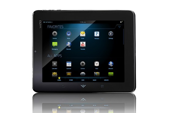 Vizio Via Tablet and Via Phone pictured. By Matthew Chung 01/02/2011, 
