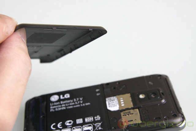 lg optimus 2x review, inside