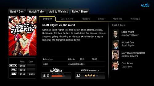 Vudu 2.0 interface is now live Vudu 2.0 interface is now live