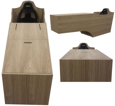VRS P1 Racing simulator equipment resembles a coffin VRS P1 Racing simulator equipment resembles a coffin