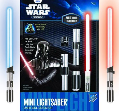 Mini Lightsaber tells you if you’re a Sith or a Jedi Mini Lightsaber tells you if you’re a Sith or a Jedi