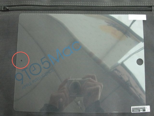 iPad 2 screen protector discovered – reveals front facing camera and home button iPad 2 screen protector discovered – reveals front facing camera and home button