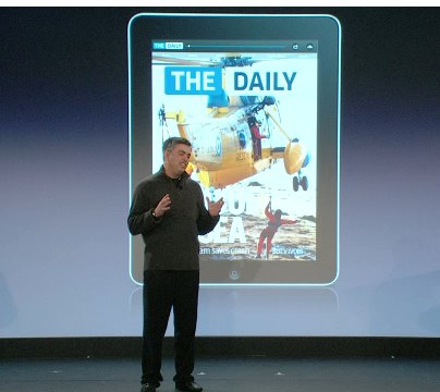 The Daily iPad only newspaper launched The Daily iPad only newspaper launched
