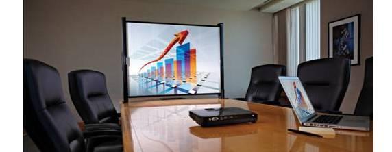 Epson ES1000 portable projection display for road warriors Epson ES1000 portable projection display for road warriors