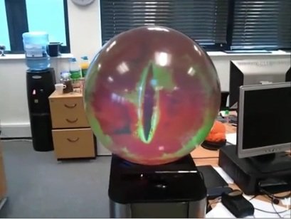 Kinect used to control DIY Eye of Sauron Kinect used to control DIY Eye of Sauron