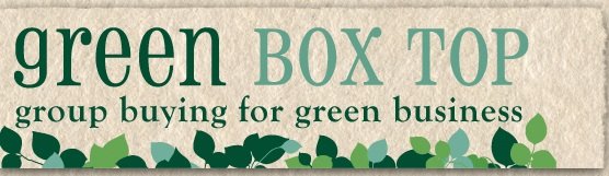 Green Box Top: Groupon for the environmentalists Green Box Top: Groupon for the environmentalists