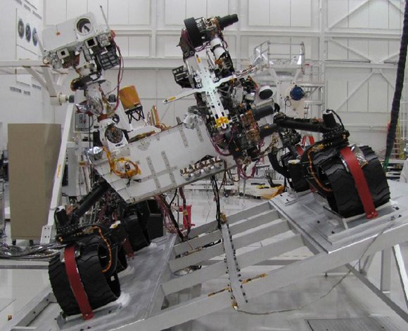 3D cameras removed from Mars rover 3D cameras removed from Mars rover