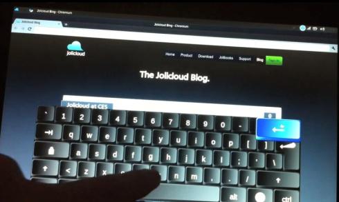Jolicloud runs on Dell Inspiron Duo Jolicloud runs on Dell Inspiron Duo