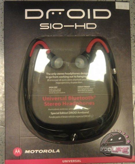 Motorola rebadges S10 HD headphones as a DROID product Motorola rebadges S10 HD headphones as a DROID product