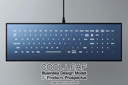 Minebea Cool Leaf Keyboard Minebea Cool Leaf Keyboard